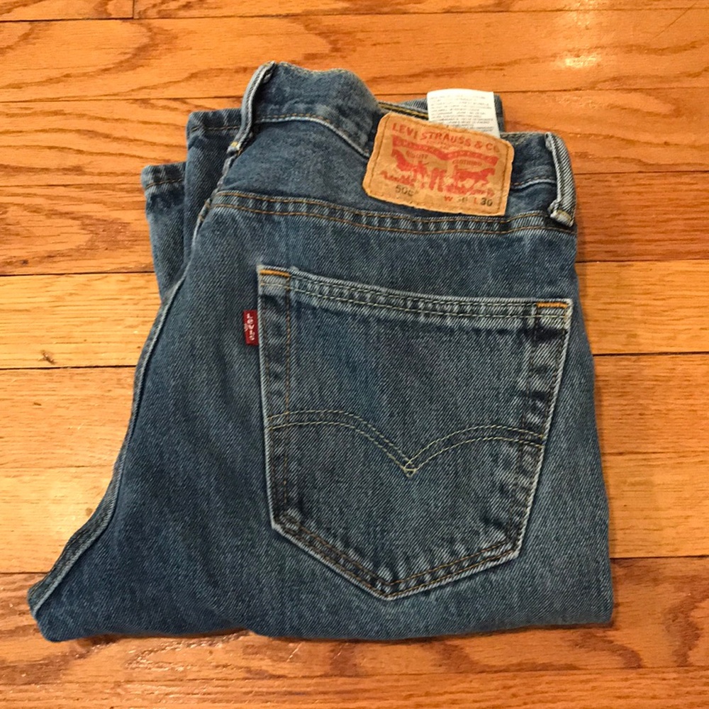 Men’s Levi’s 505 denim jeans
